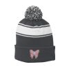 Stripe Pom Pom Beanie Thumbnail