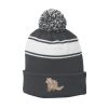 Stripe Pom Pom Beanie Thumbnail