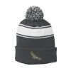 Stripe Pom Pom Beanie Thumbnail