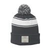 Stripe Pom Pom Beanie Thumbnail