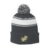Stripe Pom Pom Beanie Thumbnail
