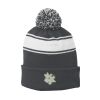 Stripe Pom Pom Beanie Thumbnail