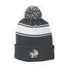 Stripe Pom Pom Beanie Thumbnail