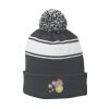 Stripe Pom Pom Beanie Thumbnail