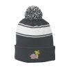 Stripe Pom Pom Beanie Thumbnail