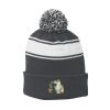 Stripe Pom Pom Beanie Thumbnail