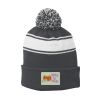 Stripe Pom Pom Beanie Thumbnail
