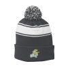 Stripe Pom Pom Beanie Thumbnail