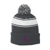 Stripe Pom Pom Beanie Thumbnail