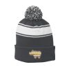 Stripe Pom Pom Beanie Thumbnail