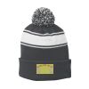 Stripe Pom Pom Beanie Thumbnail