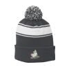 Stripe Pom Pom Beanie Thumbnail