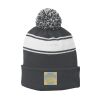 Stripe Pom Pom Beanie Thumbnail