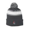 Stripe Pom Pom Beanie Thumbnail