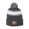 Stripe Pom Pom Beanie Thumbnail