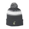 Stripe Pom Pom Beanie Thumbnail