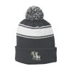 Stripe Pom Pom Beanie Thumbnail