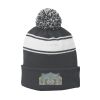 Stripe Pom Pom Beanie Thumbnail