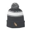 Stripe Pom Pom Beanie Thumbnail