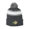 Stripe Pom Pom Beanie Thumbnail
