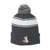 Stripe Pom Pom Beanie Thumbnail