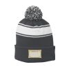 Stripe Pom Pom Beanie Thumbnail