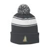 Stripe Pom Pom Beanie Thumbnail