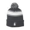 Stripe Pom Pom Beanie Thumbnail