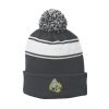 Stripe Pom Pom Beanie Thumbnail
