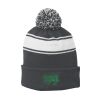 Stripe Pom Pom Beanie Thumbnail