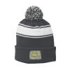 Stripe Pom Pom Beanie Thumbnail