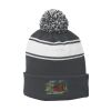 Stripe Pom Pom Beanie Thumbnail
