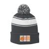 Stripe Pom Pom Beanie Thumbnail