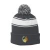 Stripe Pom Pom Beanie Thumbnail