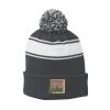 Stripe Pom Pom Beanie Thumbnail
