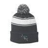 Stripe Pom Pom Beanie Thumbnail