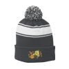 Stripe Pom Pom Beanie Thumbnail