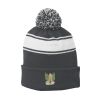 Stripe Pom Pom Beanie Thumbnail