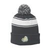 Stripe Pom Pom Beanie Thumbnail