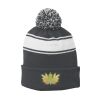 Stripe Pom Pom Beanie Thumbnail