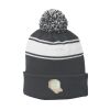 Stripe Pom Pom Beanie Thumbnail