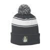 Stripe Pom Pom Beanie Thumbnail