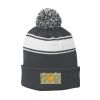 Stripe Pom Pom Beanie Thumbnail