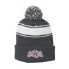 Stripe Pom Pom Beanie Thumbnail