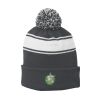 Stripe Pom Pom Beanie Thumbnail