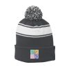 Stripe Pom Pom Beanie Thumbnail