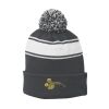 Stripe Pom Pom Beanie Thumbnail