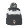 Stripe Pom Pom Beanie Thumbnail