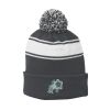 Stripe Pom Pom Beanie Thumbnail