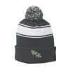 Stripe Pom Pom Beanie Thumbnail